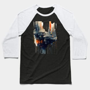 Techno art Baseball T-Shirt